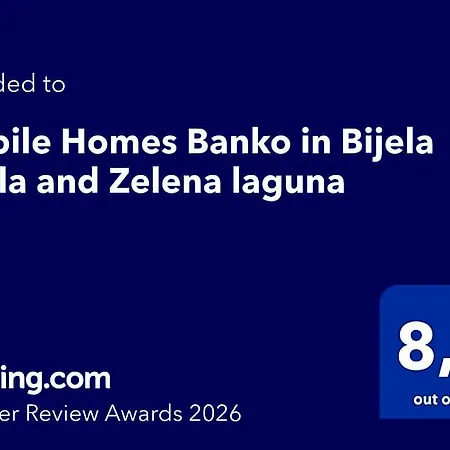 Mobile Homes Banko In Bijela Uvala And Zelena Laguna 4* Vrsar